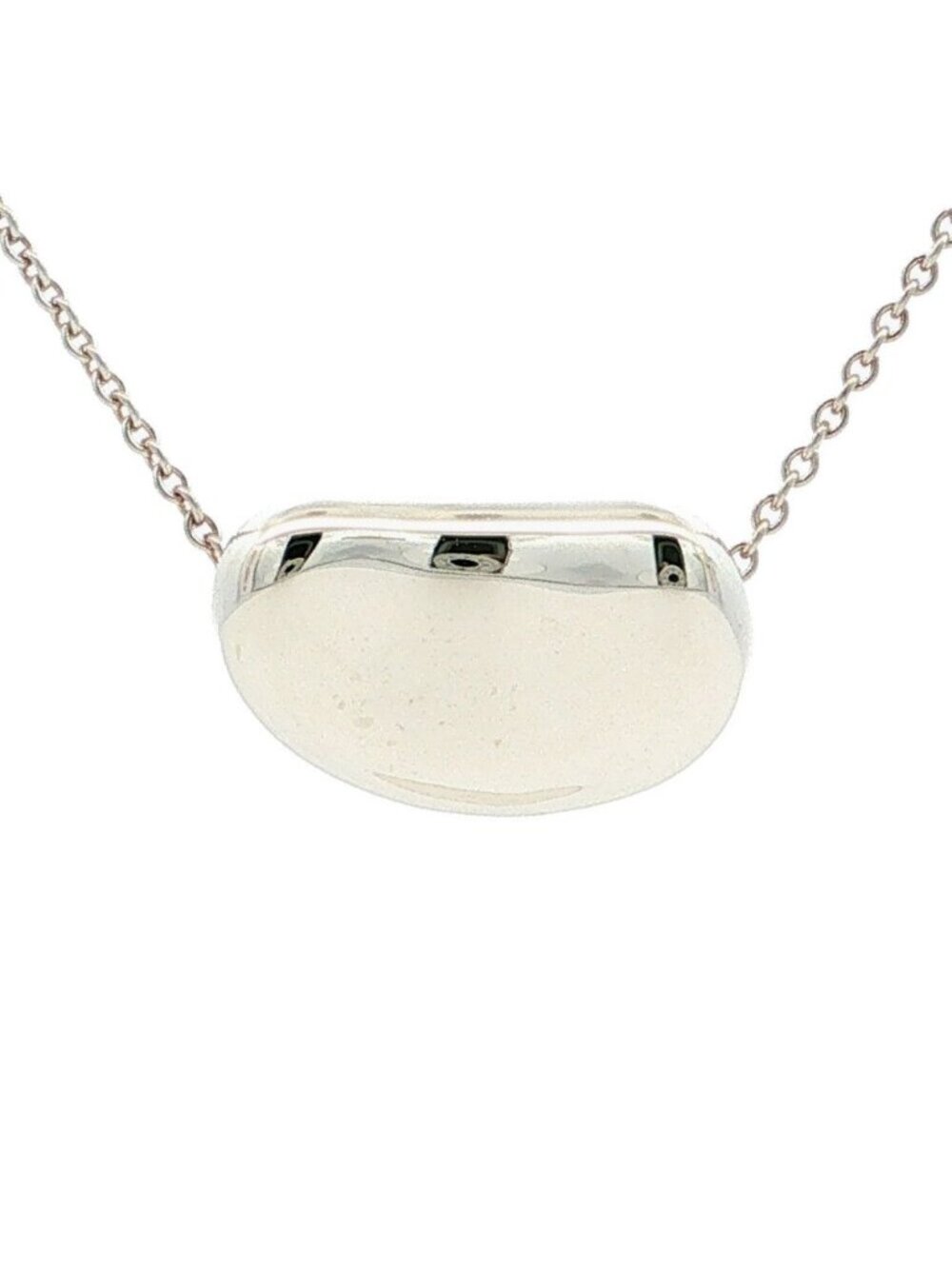 Tiffany & Co Bean Pendant Silver